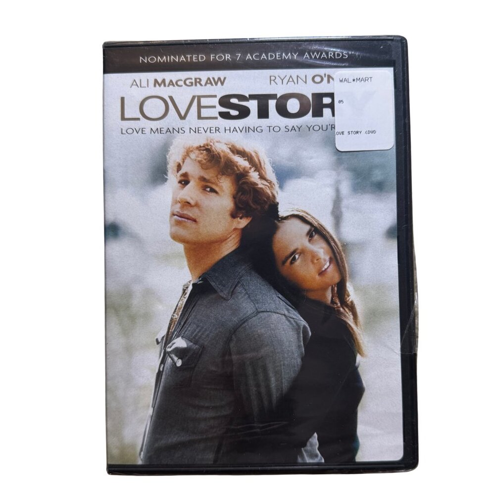 Love Story (DVD) Ali MacGraw and Ryan O’Neal NEW